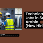 Technical Staff Jobs in Saudi Arabia
