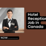 Hotel Receptionist Job in Canada